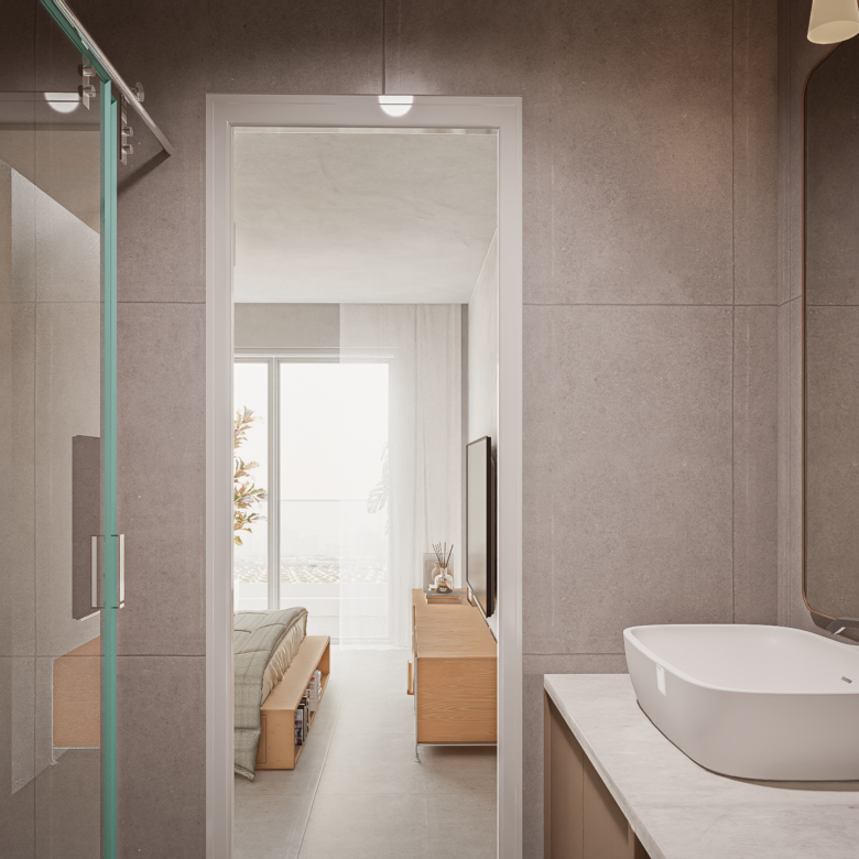 Sunlight-washroom